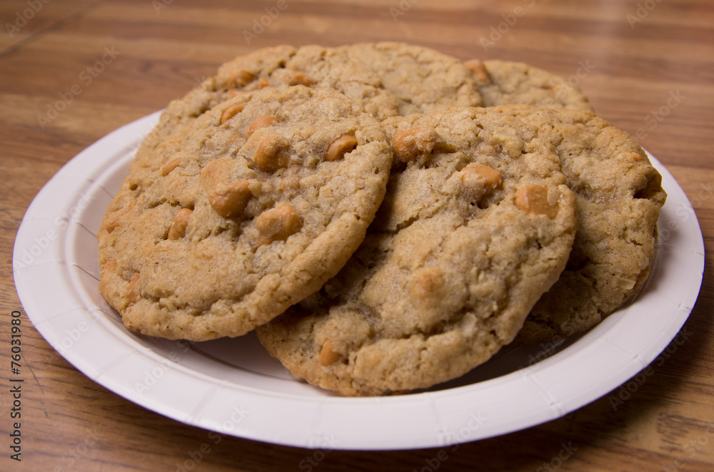 Butterscotch Oatmeal Cookies Butterscotch Oatmeal Cookies