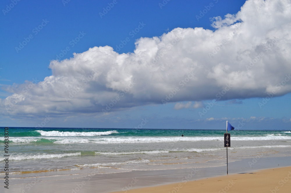 Beautiful beach. Surfers Paradise, Queensland, Australia Beautiful beach. Surfers Paradise, Queensland, Australia
