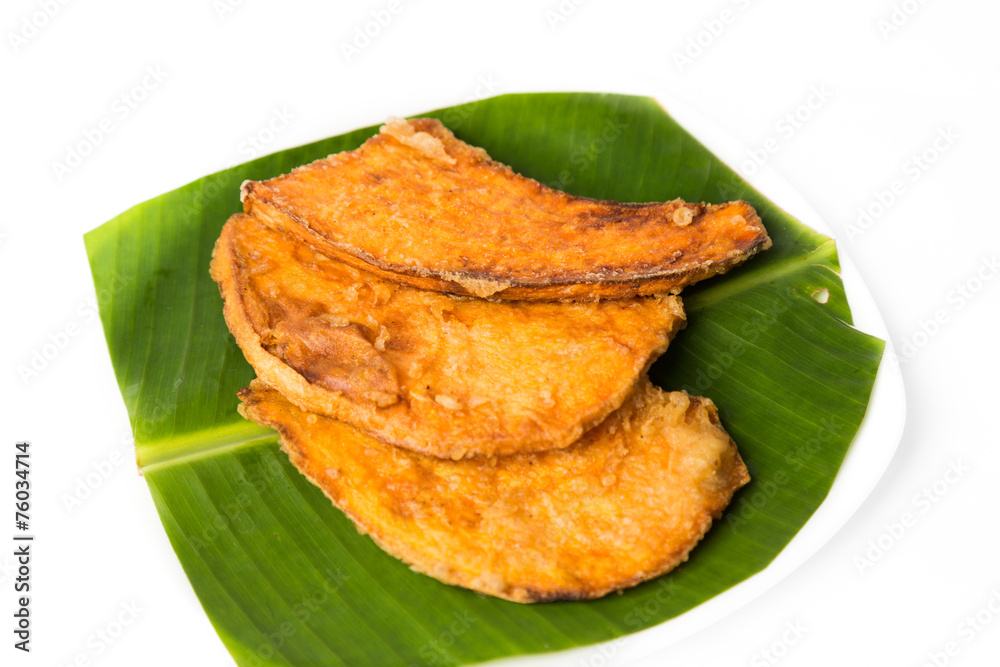 Fried sweet potatoes or keledek goreng. Fried sweet potatoes or keledek goreng.