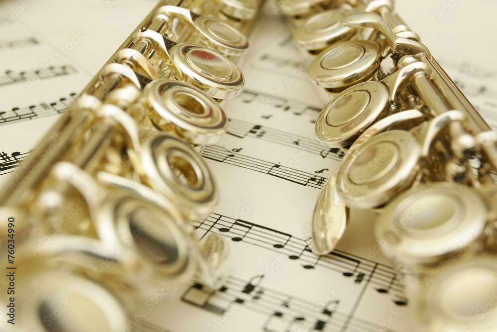 Fototapeta premium flutes