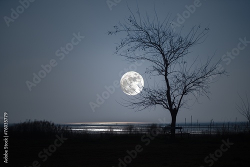 isola di grado ( italia) luna gradese