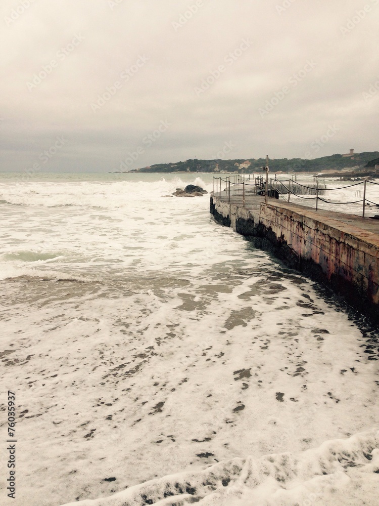 burrasca a Caletta burrasca a Caletta