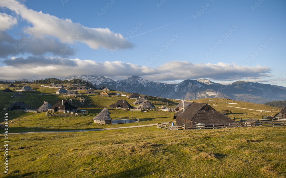 Velika Planina hill, Slovenia, Central Europe
