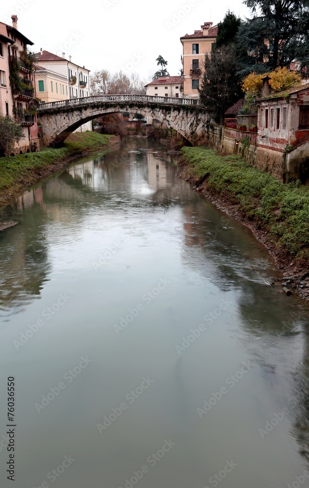 San Michele bridge with the RETRONE River