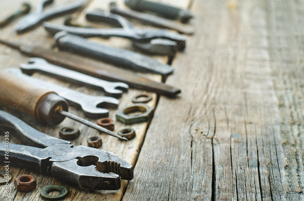 Fototapeta premium old tools