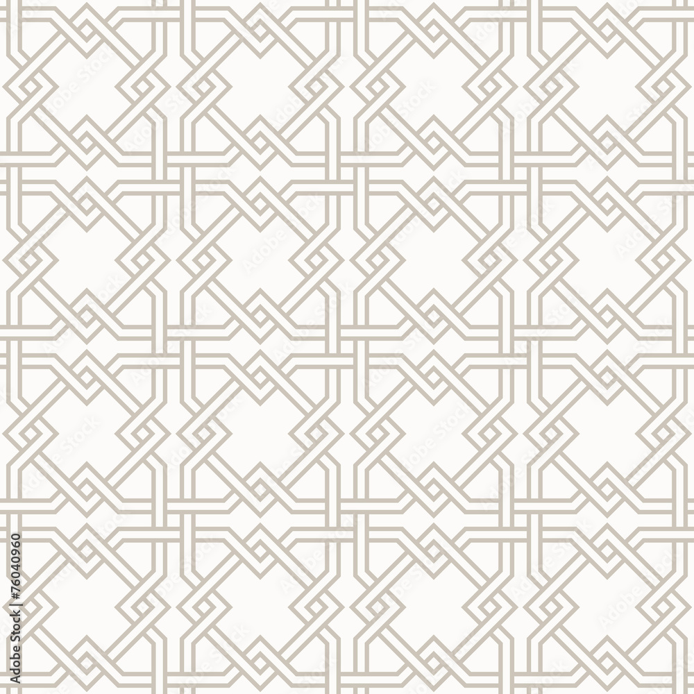 Tangled modern pattern, based on traditional oriental patterns.