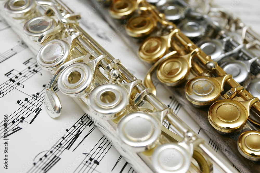 Fototapeta premium flutes