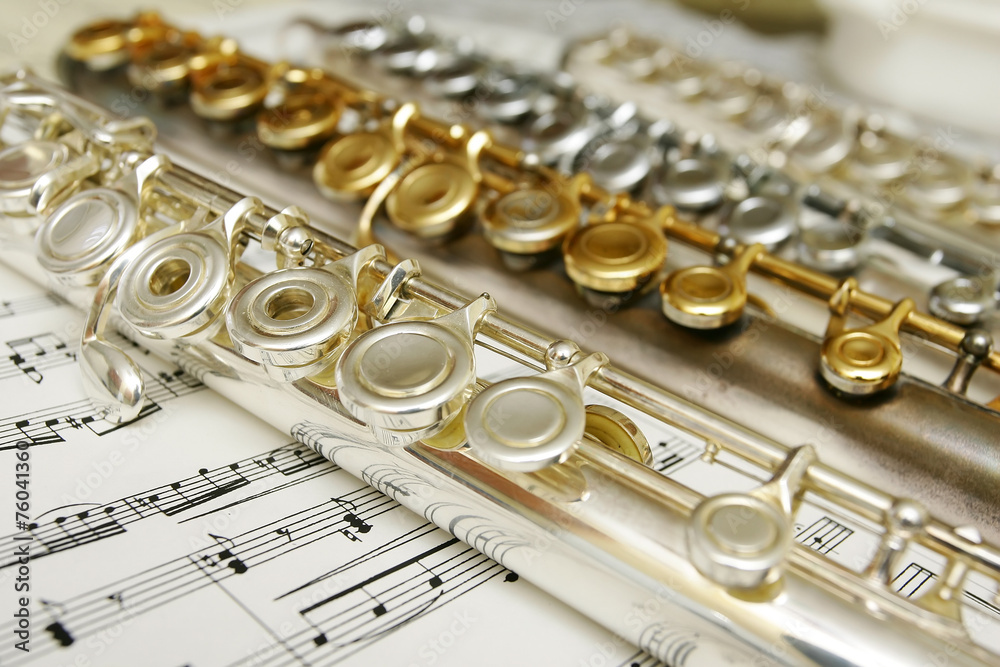 Fototapeta premium flutes