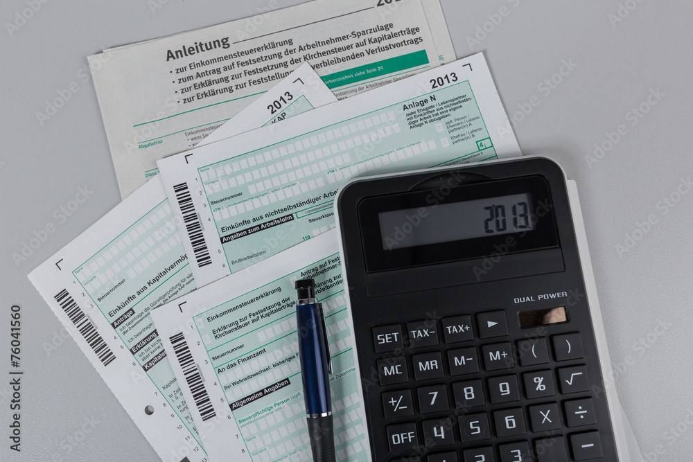 Steuererklärung ausfüllen Steuererklärung ausfüllen