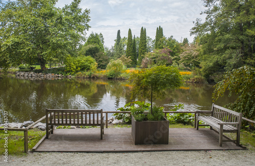 Arboretum Volcji potok, park, Kamnik, Slovenia photo
