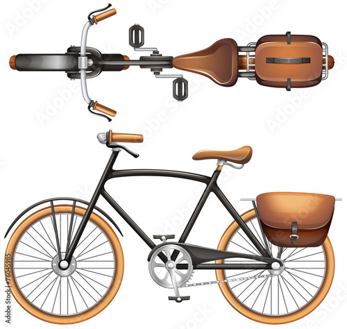 A vintage vehicle