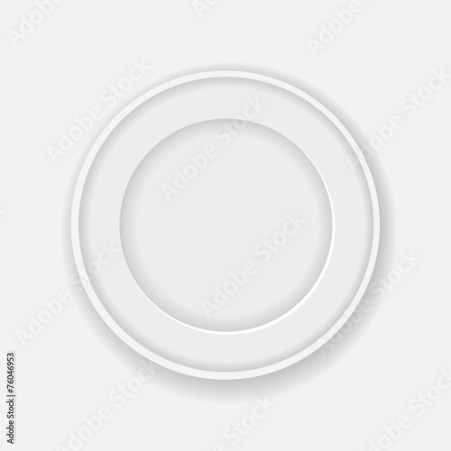 white circle frame for your photo or picture