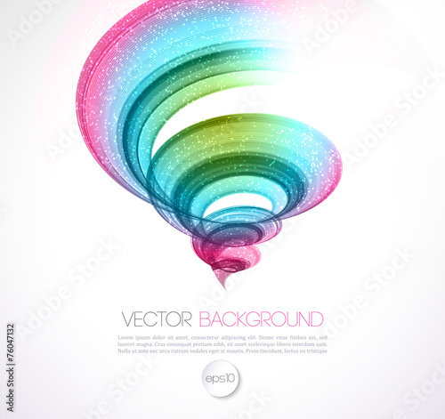 Abstract twist line  background. Template brochure design