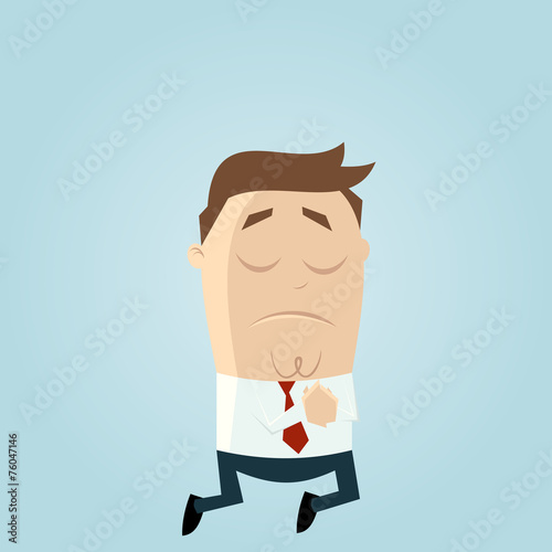 business mann beten gebet