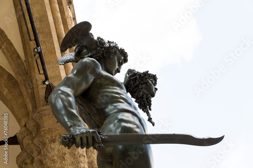 Benvenuto Cellini's statue Perseus With the Head of Medusa in Th photo
