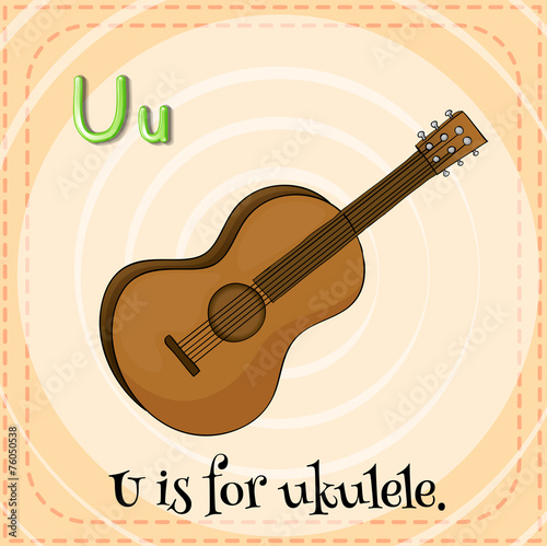 Letter U