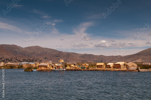 Puno, Titicaca lake
