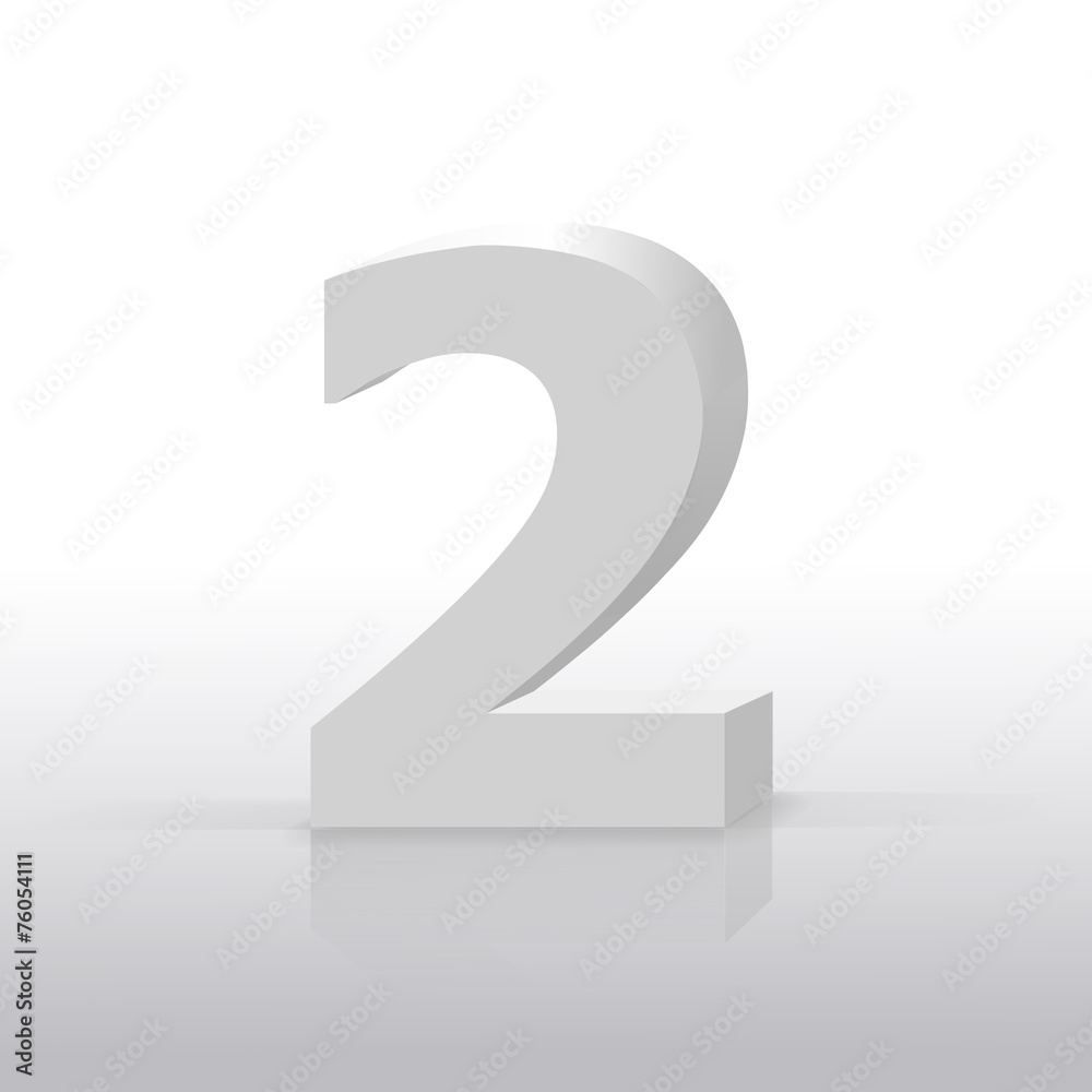 white texture number two isolated over background white texture number two isolated over background