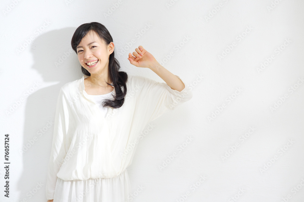 UVケア・若い女性 UVケア・若い女性