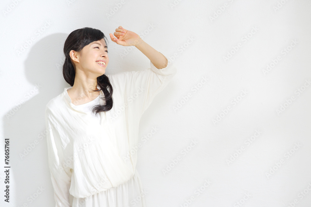 UVケア・若い女性