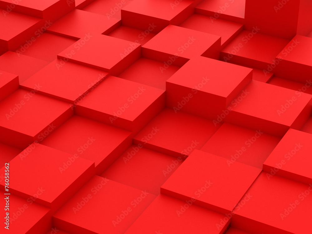 Abstract background of 3d blocks Abstract background of 3d blocks