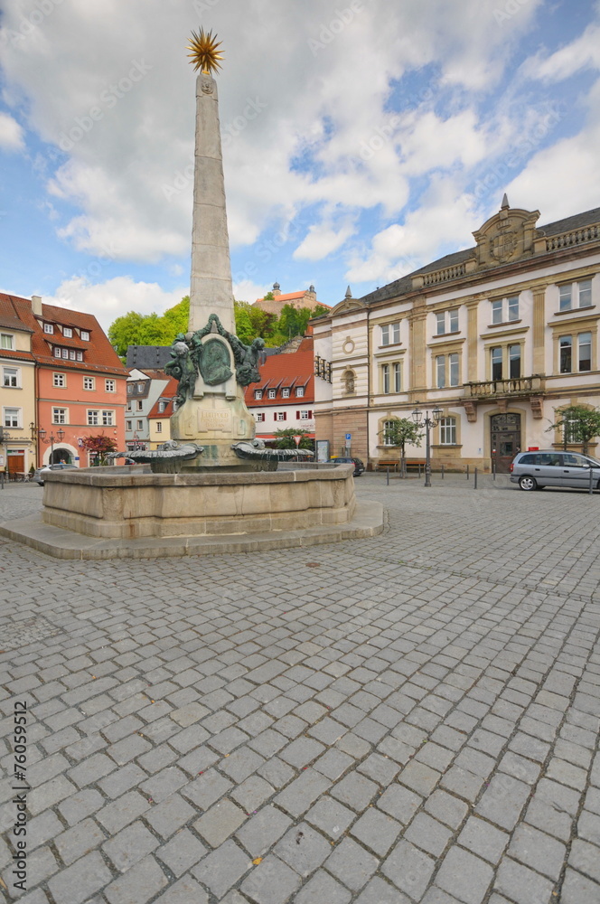 Luitpoldbrunnen, Kulmbach, #8373,