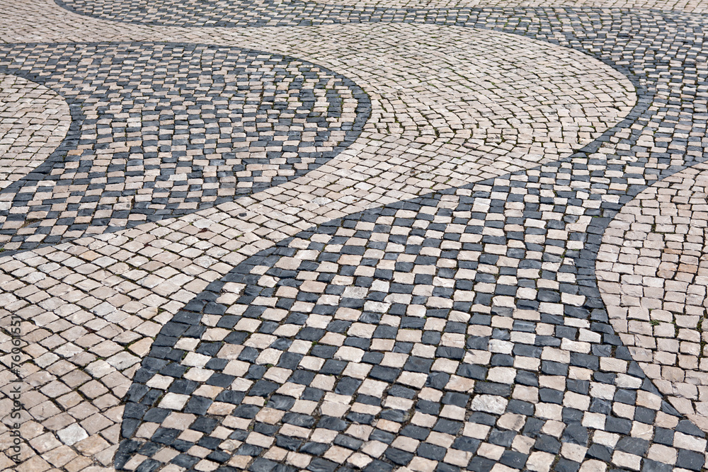 Portugiesischer Bürgersteig