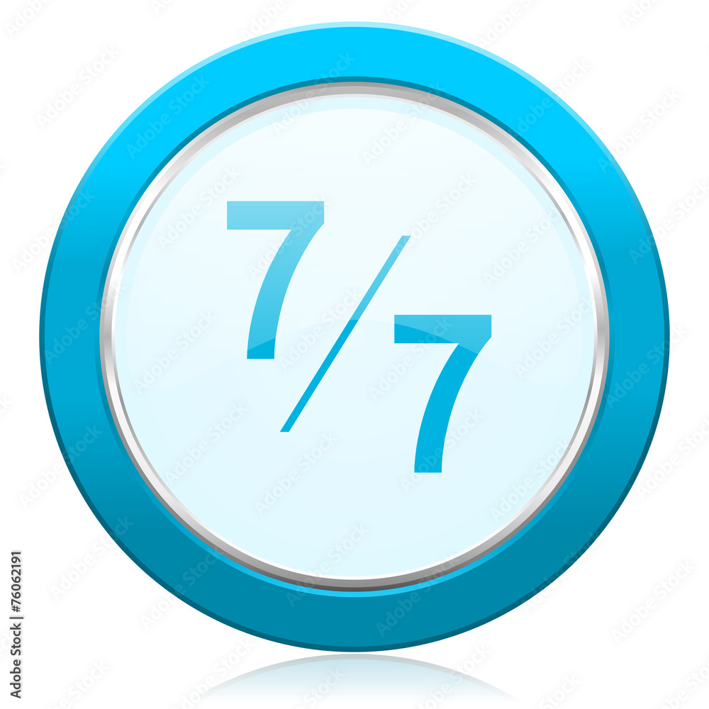 7 per 7 icon 7 per 7 icon