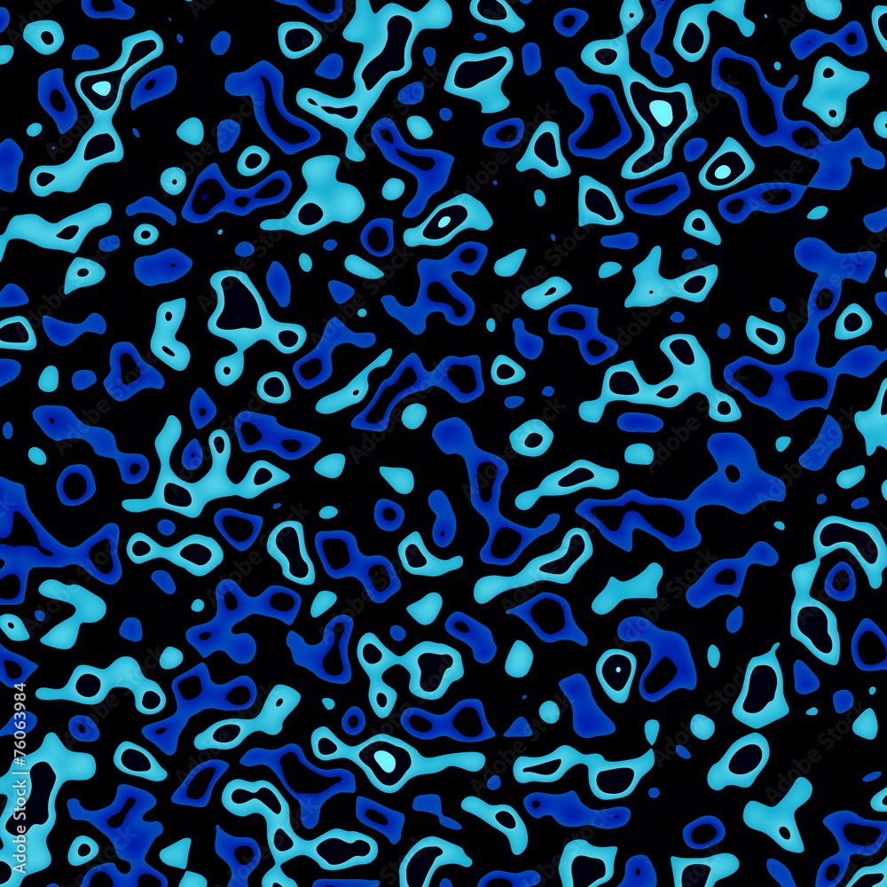 Abstract Blue Ink Blots - Drop Splatter - Stain Art - Black Abstract Blue Ink Blots - Drop Splatter - Stain Art - Black