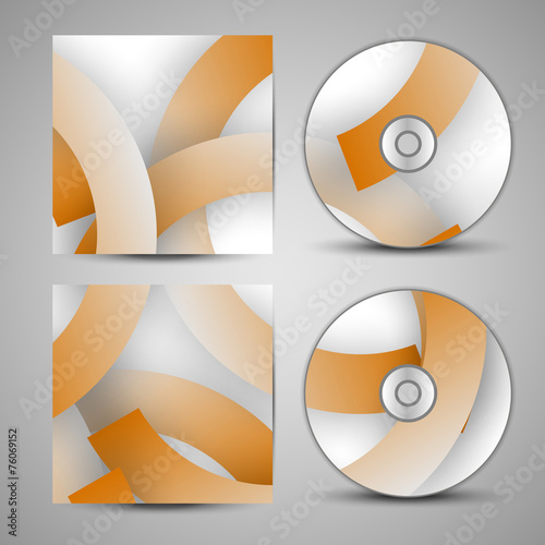 Vector cd cover  set for your design