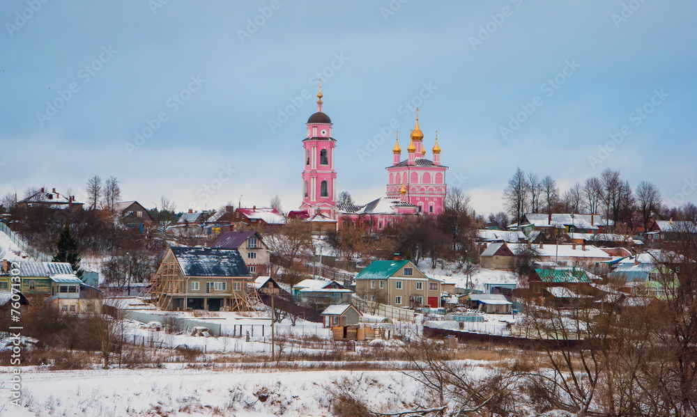 The ancient provincial Russian city Borovsk