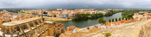  panoramic view of Tortosa  from Suda castle photo