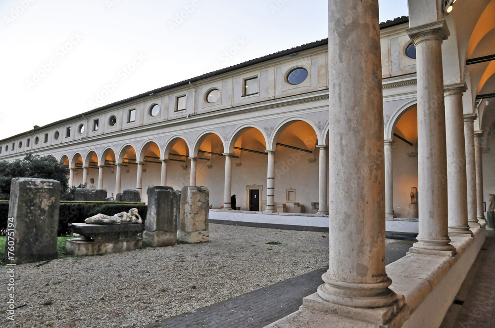 Il chiostro di Michelangelo, Terme di Diocleziano - Roma
