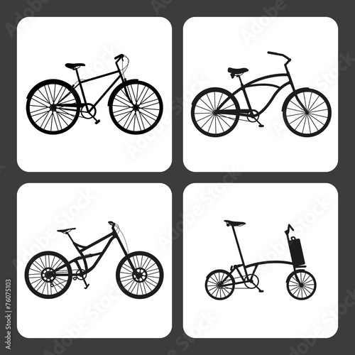 Four bicycles.