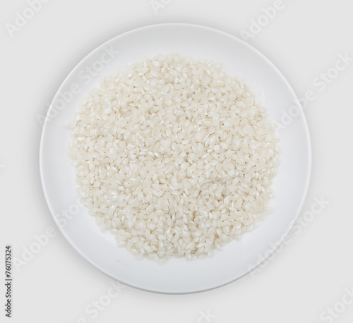 bowl of white rice © Valeniker