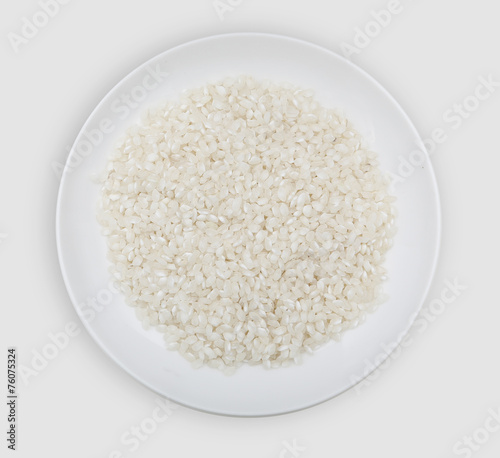 bowl of white rice