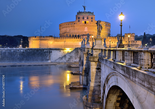 Obraz na plátně Castel Sant'Angelo, Rome