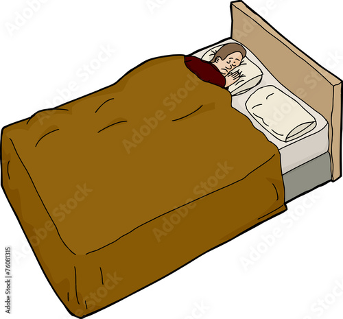 Anxious Man Unable to Sleep