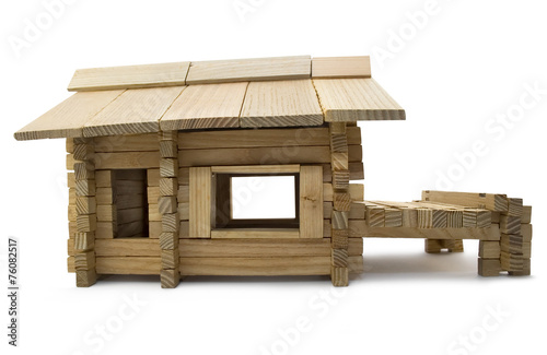 Wooden house profile