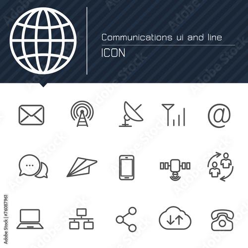 Communications ui and line ...