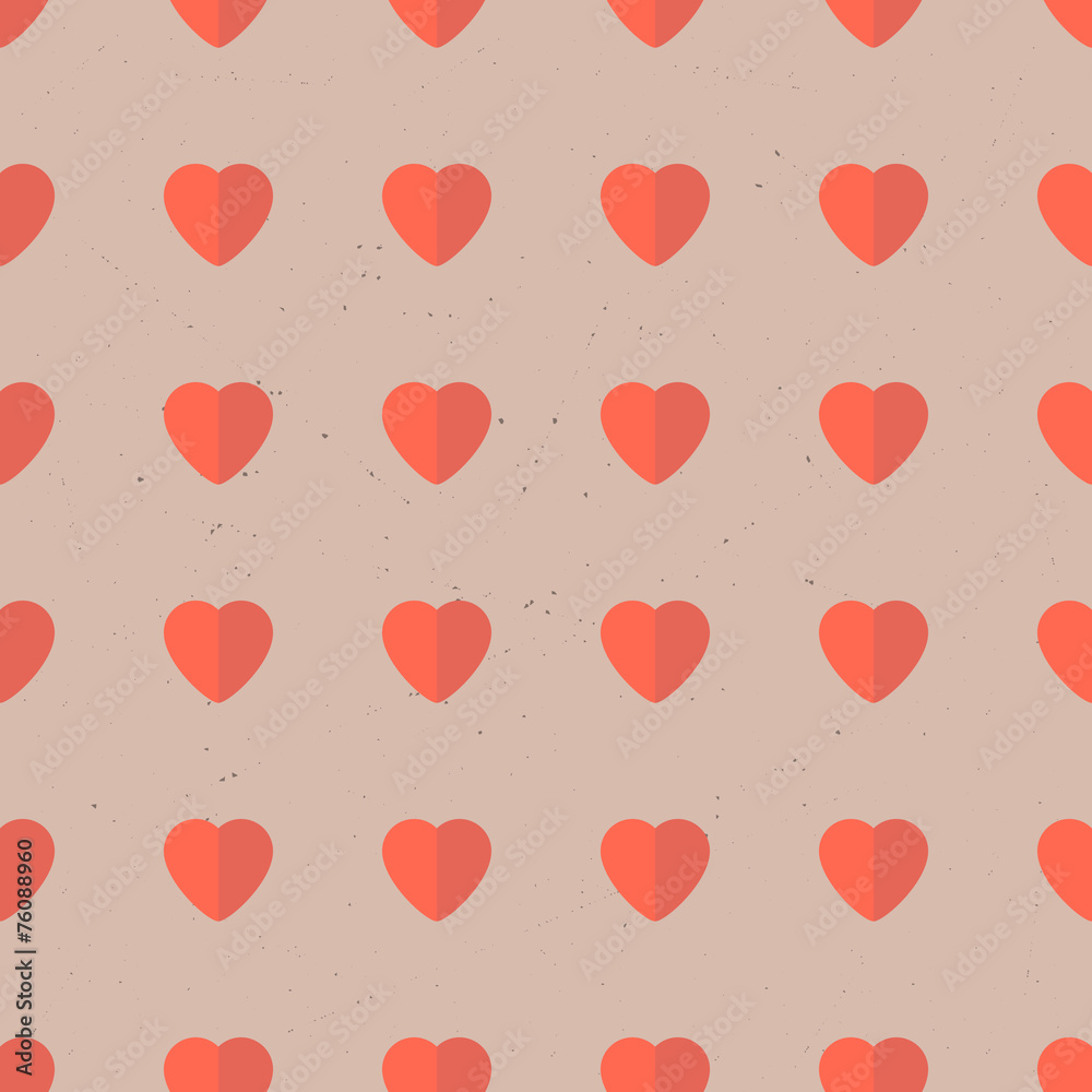 Abstract seamless pattern with hearts Abstract seamless pattern with hearts