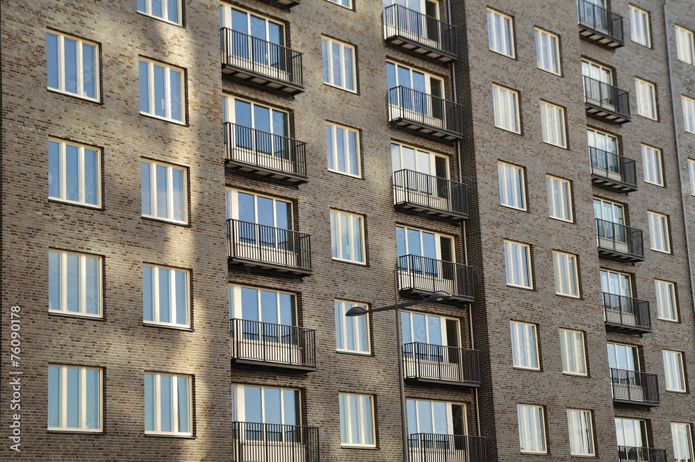 Windows and balconies