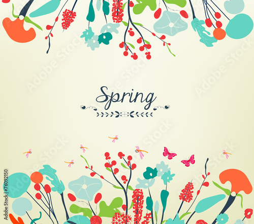Blossom into spring vintage