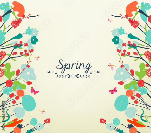 Blossom into spring vintage