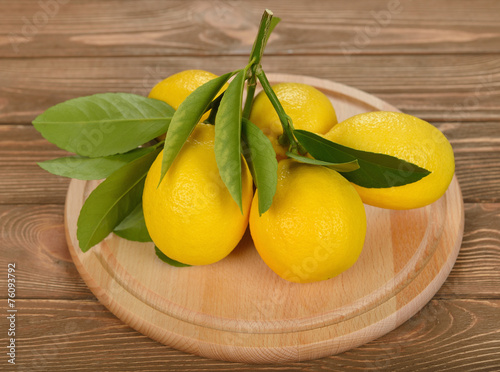 Fresh lemons