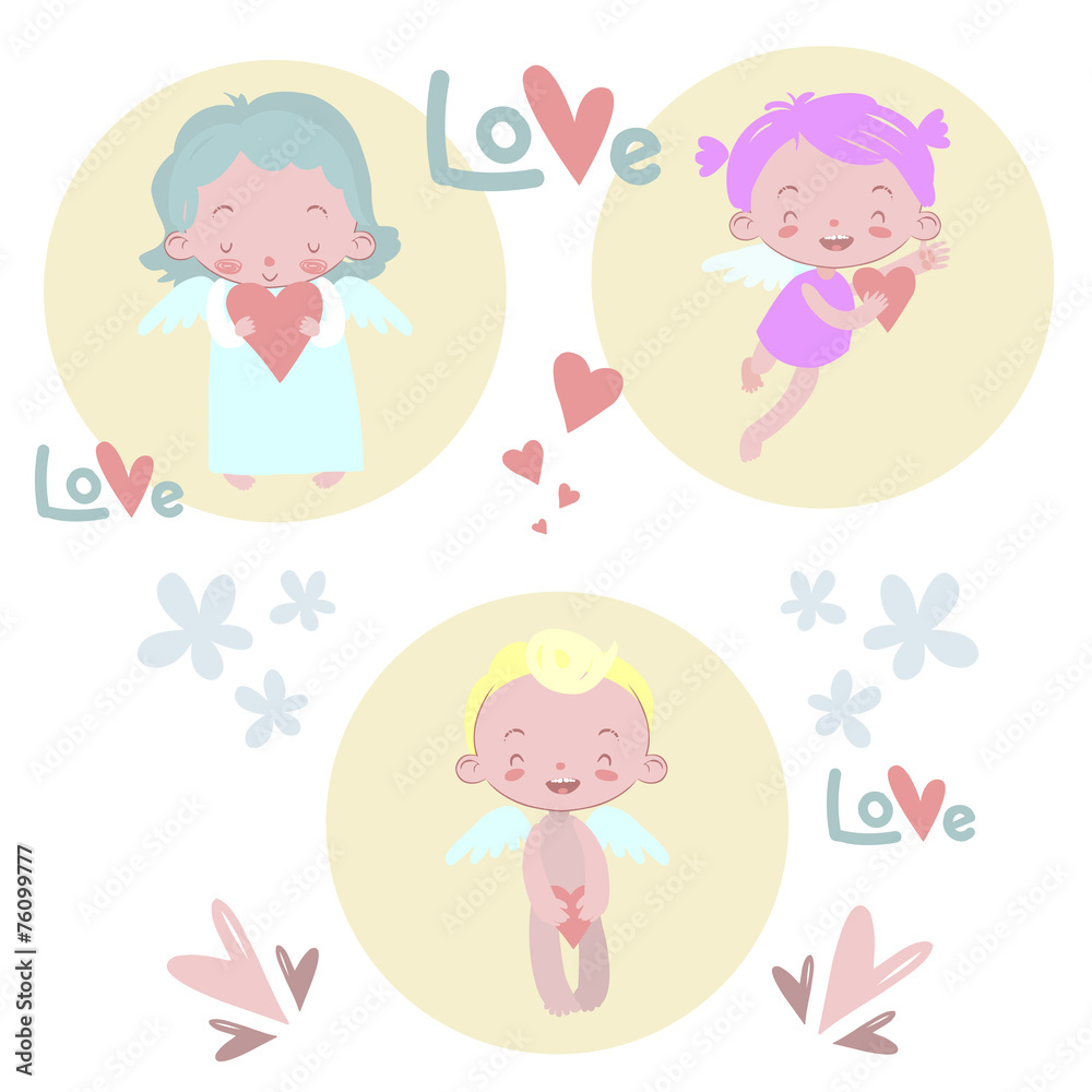 Valentines greeting card. vector illustration Valentines greeting card. vector illustration