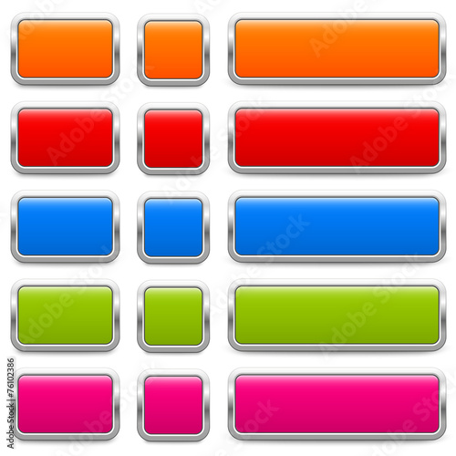 SET of metallic buttons – 3 Variants (IV)