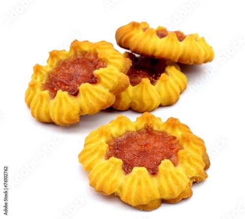 Plakat biscuits with filling