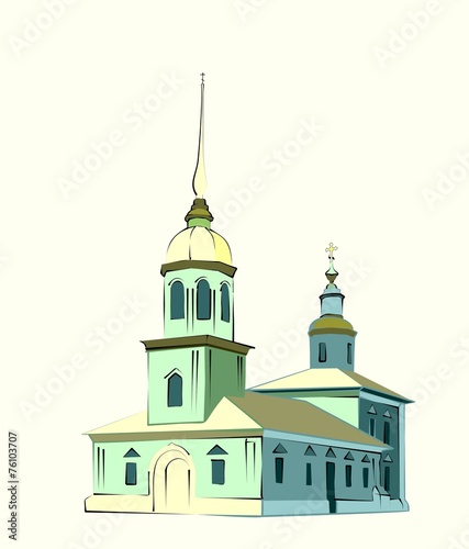 sketch of the russian orthodox church