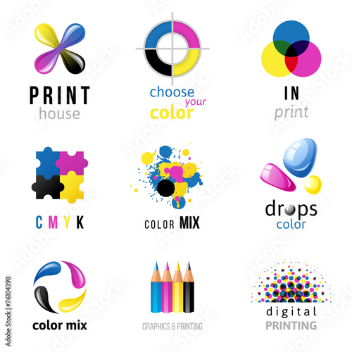 CMYK logo templates